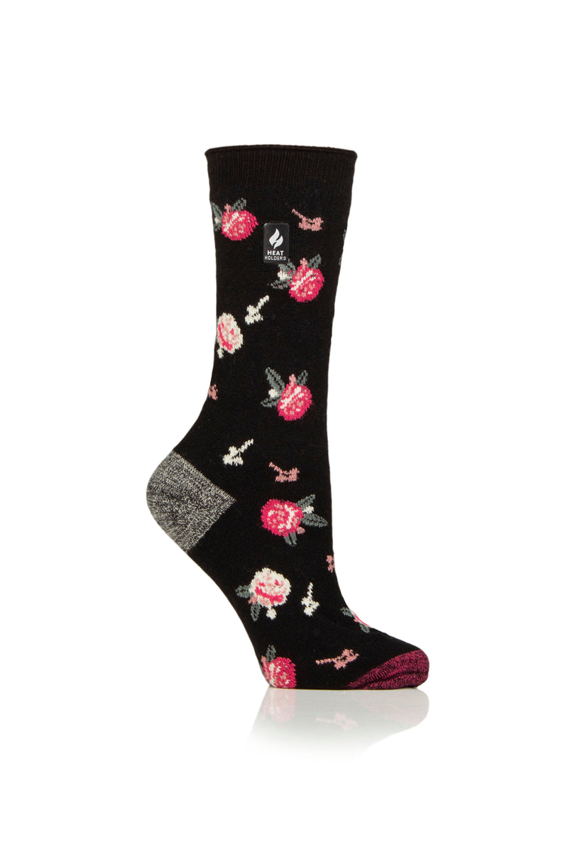 Women's Eliza ULTRA LITE® Floral Crew Sock