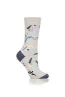 Women's Eloise ULTRA LITE® Floral  Crew Socks
