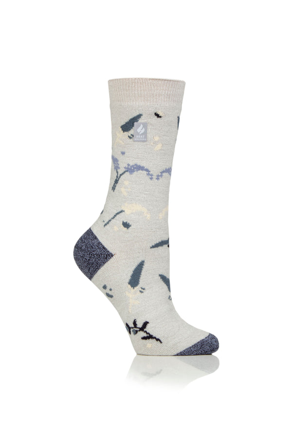 Women's Eloise ULTRA LITE® Floral  Crew Socks