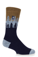 Men's Ultra Lite Balsam Trees Crew Sock