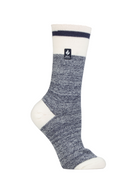 Women's Lana ULTRA LITE™ Cream Block Twist Crew Socks