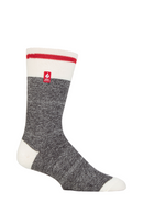 Men's Ultra Lite Lucas Cream Block Twist Crew Socks
