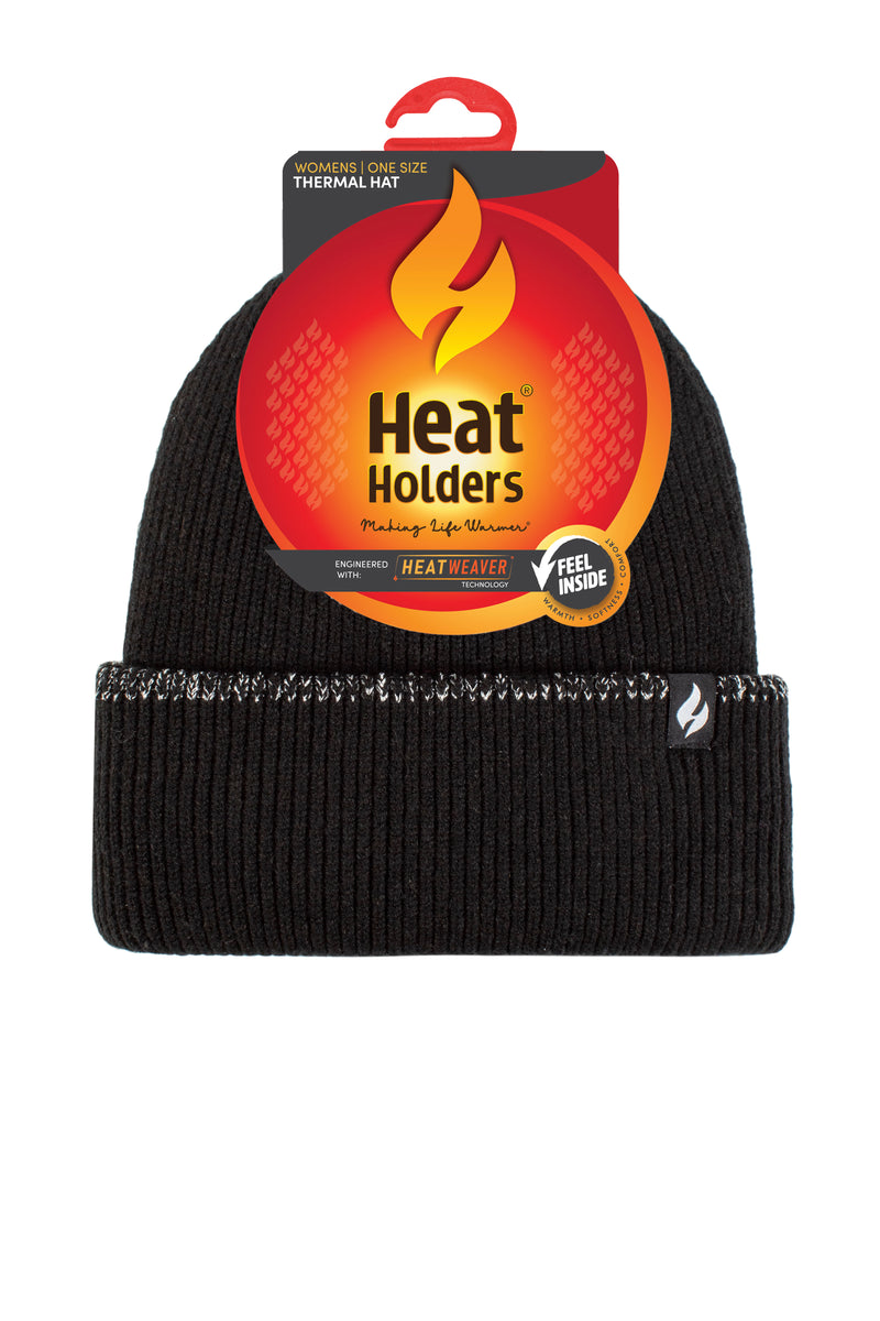 Women's Teton Roll up hat with Lurex stripe