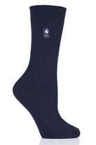 Heat Holders Holly Women's Ultra Lite Solid Thermal Crew Sock Navy