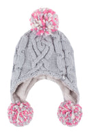 Heat Holders Kids Majestic Explorer Thermal Hat Frost Grey - Flat