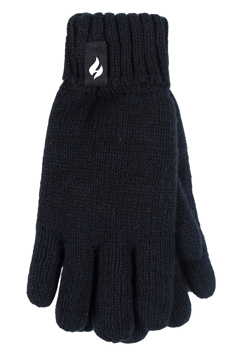 Heat Holders Kids Storm Rider Thermal Glove Black