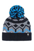 Heat Holders Kids Summit Trek Thermal Hat Black - Flat