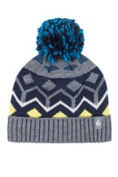 Heat Holders Kids Summit Trek Thermal Hat Pebble Melange - Flat