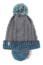 Heat Holders Kids Winter Adventurer Thermal Hat Pebble Melange - Flat