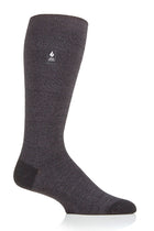 Heat Holders Men's Charlie Ultra Lite Twist Long Thermal Sock Black