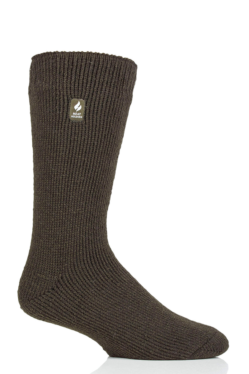 Heat Holders Men's Joshua Original Thermal Crew Sock Dark Forest Green