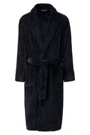 Heat Holders Men's Spa Robe Black