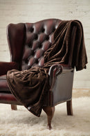 Heat Holders Tiffany Personal-Sized Throw Hot Chocolate - On Chair