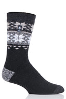 Black/Charcoal Fairisle