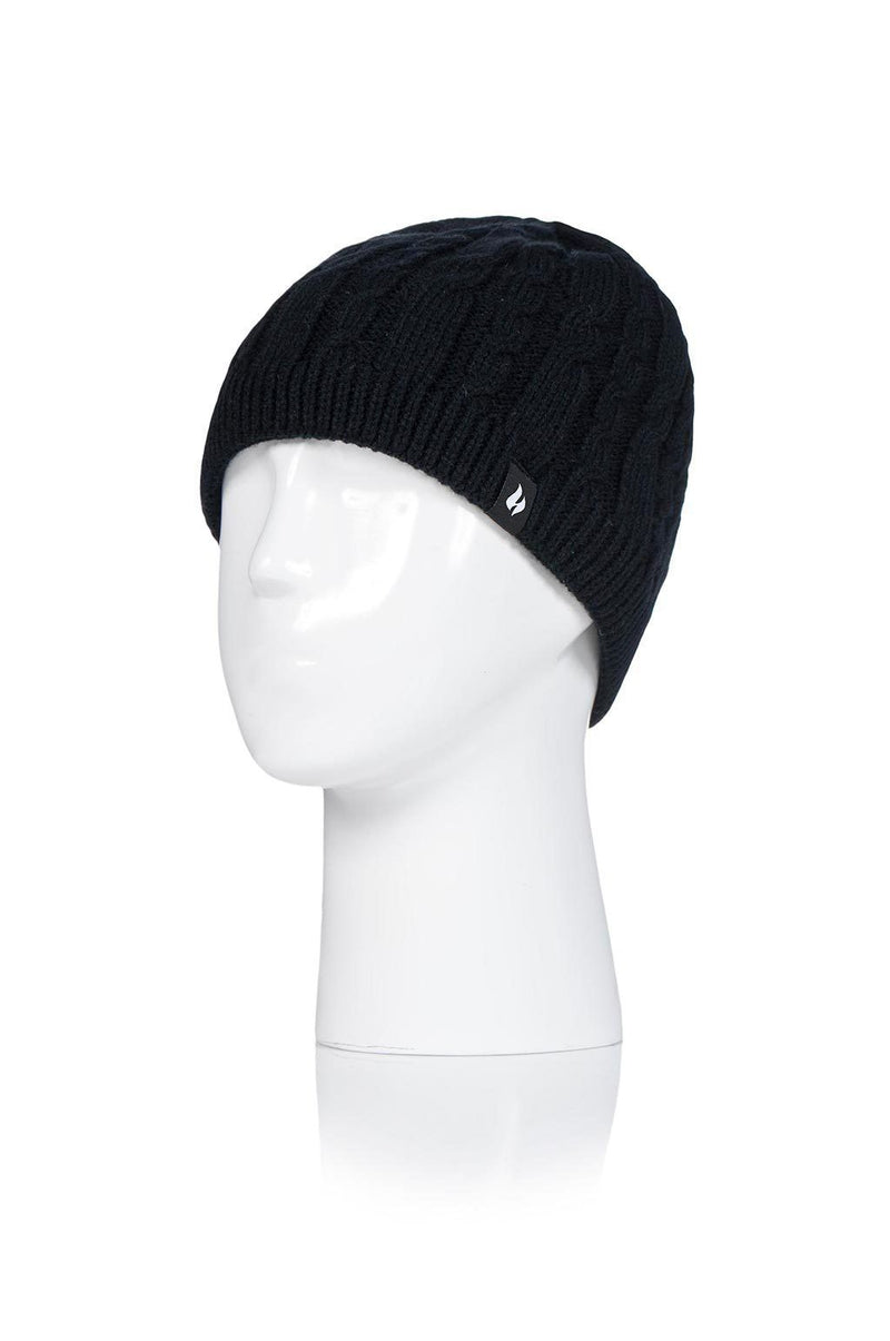 Women’s Polar Extreme Heat Marl Cable Knit Pom Hat