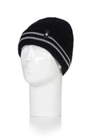Heat Holders Worxx Men's Richard Roll Up Thermal Hat Black