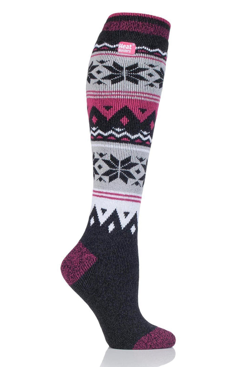 Black/Charcoal Fairisle